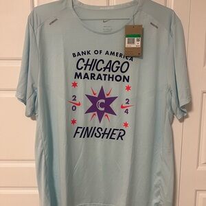 Nike Dri Fit Men’s XL Bank of America Chicago Marathon Finisher 2024 NWT
